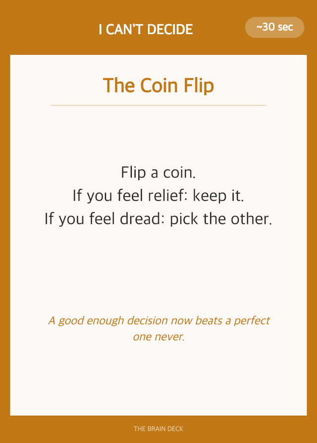 Strategy card