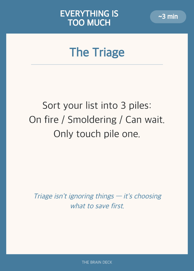 Strategy card